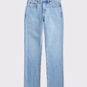 ABERCROMBIE & FITCH mid rise the 90s straight jeans (8L/29)